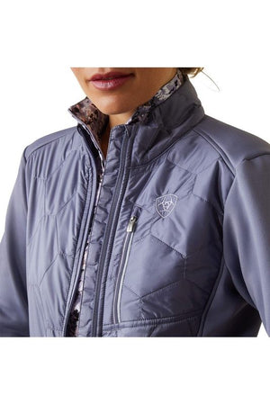 Ariat Womens Fusion Insulated Jacket (Dusky Granite) Lifestyle Clothing 