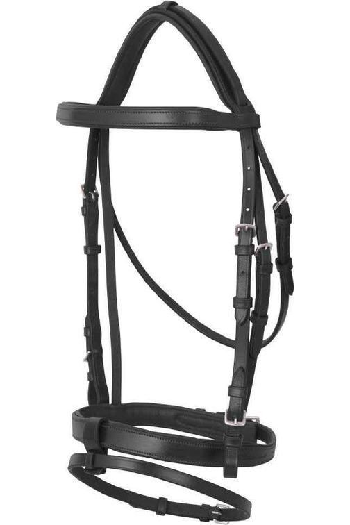 Platinum Flat Padded Hanoverian Bridle