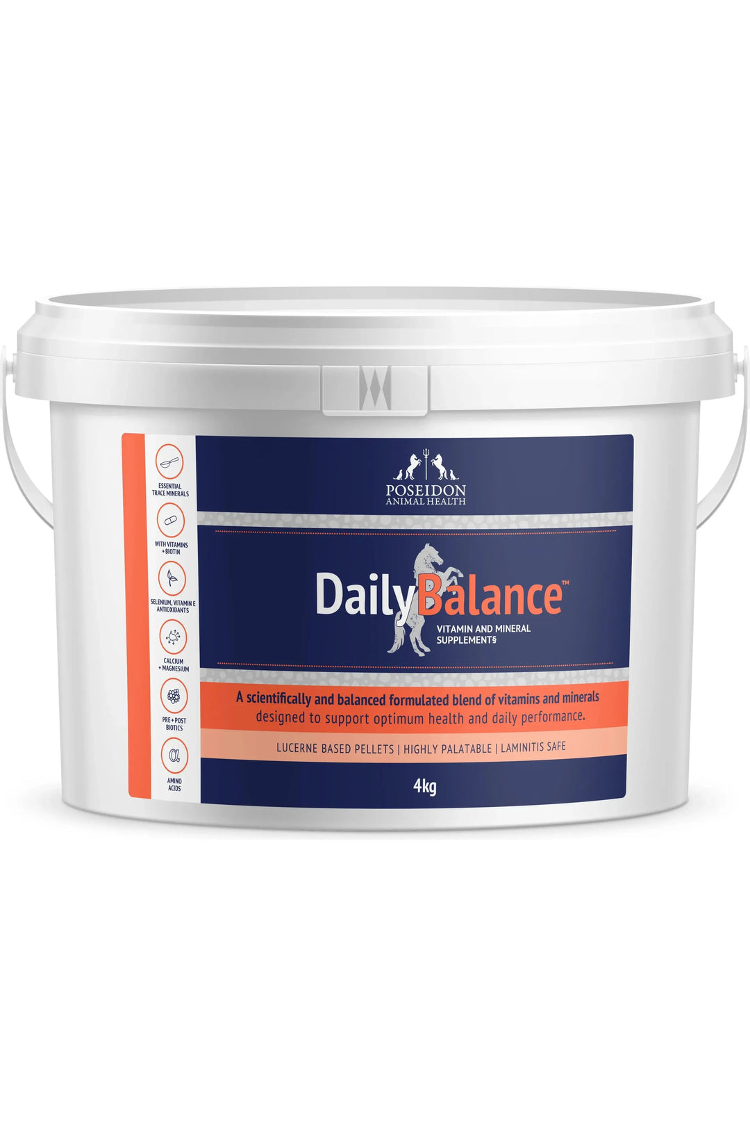 Poseidon Daily Balance - Equine Minerals & Vitamins 4kg - Canterbury Saddlery