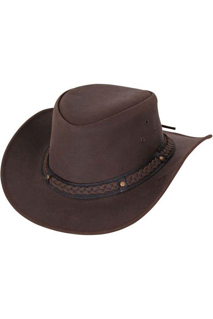 Double Hill Oklahoma Premium Leather Hat - Canterbury Saddlery