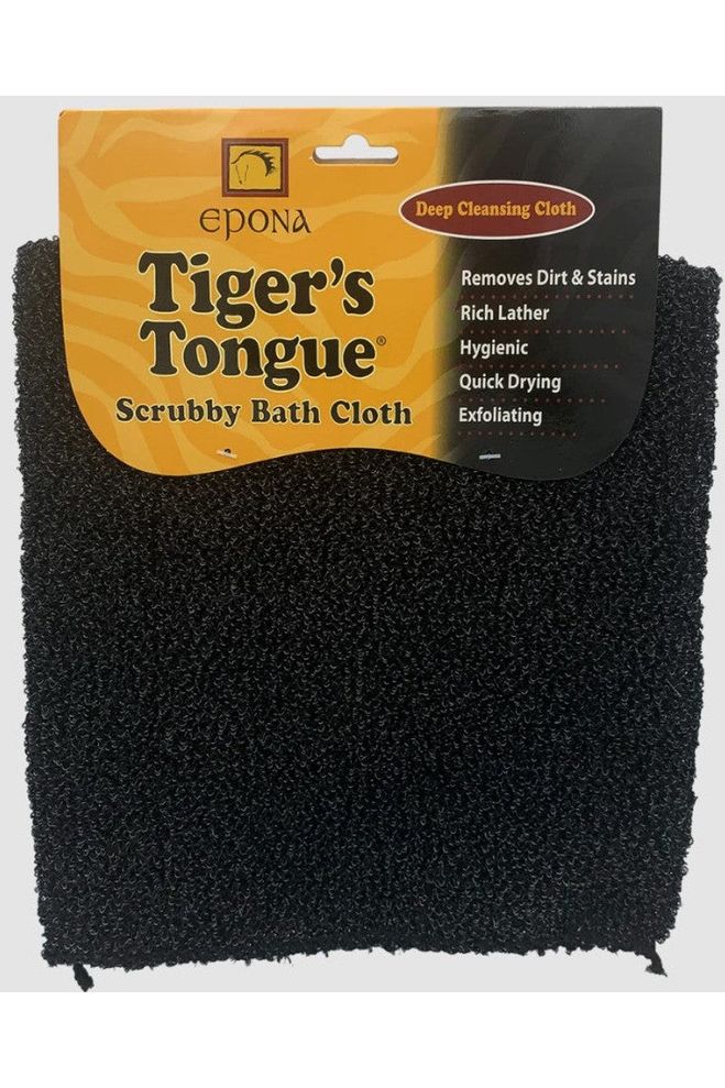 Epona Tigers Tongue Scrubby Bath Cloth Grooming 