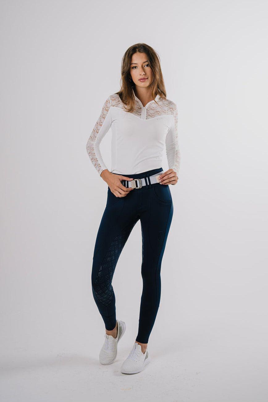 Étoile EQ Sculpt & Support Hybrid Breech - Navy - Canterbury Saddlery