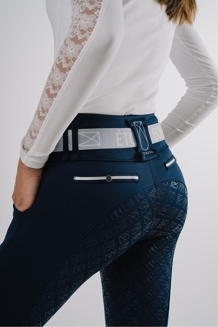 Étoile EQ Sculpt & Support Hybrid Breech - Navy - Canterbury Saddlery