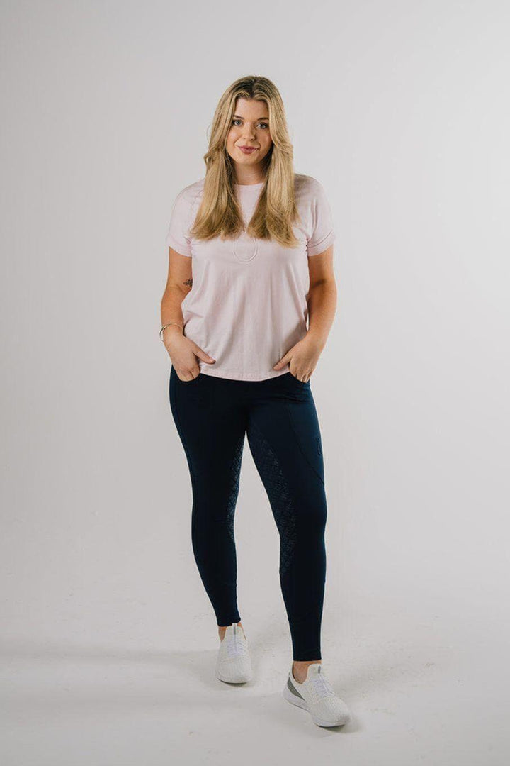 Étoile EQ Sculpt & Support Hybrid Breech - Navy - Canterbury Saddlery