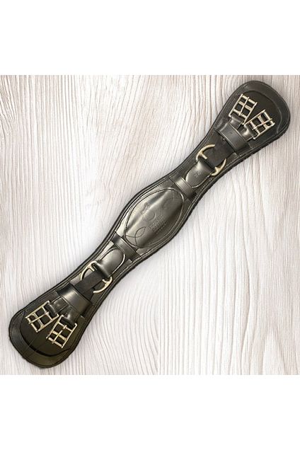 Frank Baines Humane End Girth - Black Leather