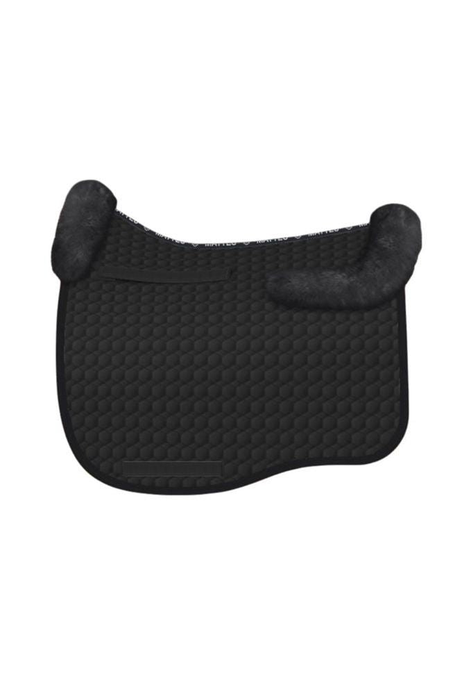 E.A. Mattes Cotton Eurofit Dressage Square with topside rolled edges
