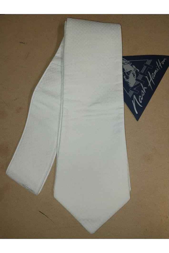Nash Hamilton White Hunting Stocks - Canterbury Saddlery
