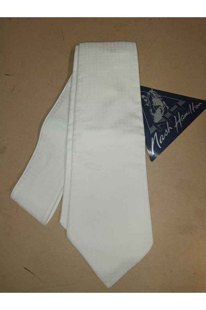 Nash Hamilton White Hunting Stocks - Canterbury Saddlery