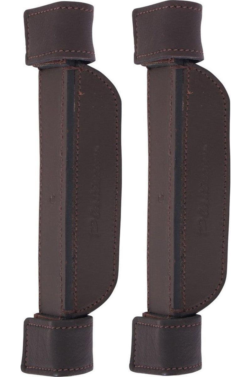 PLATINUM LEATHER BLINKERS - Canterbury Saddlery