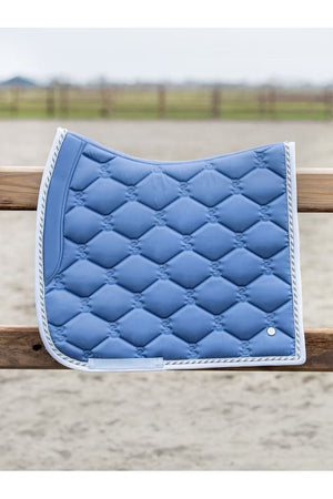 PSOS Saddle Pad, Dressage Signature - Dove Blue Saddle Blankets & Halfpads 