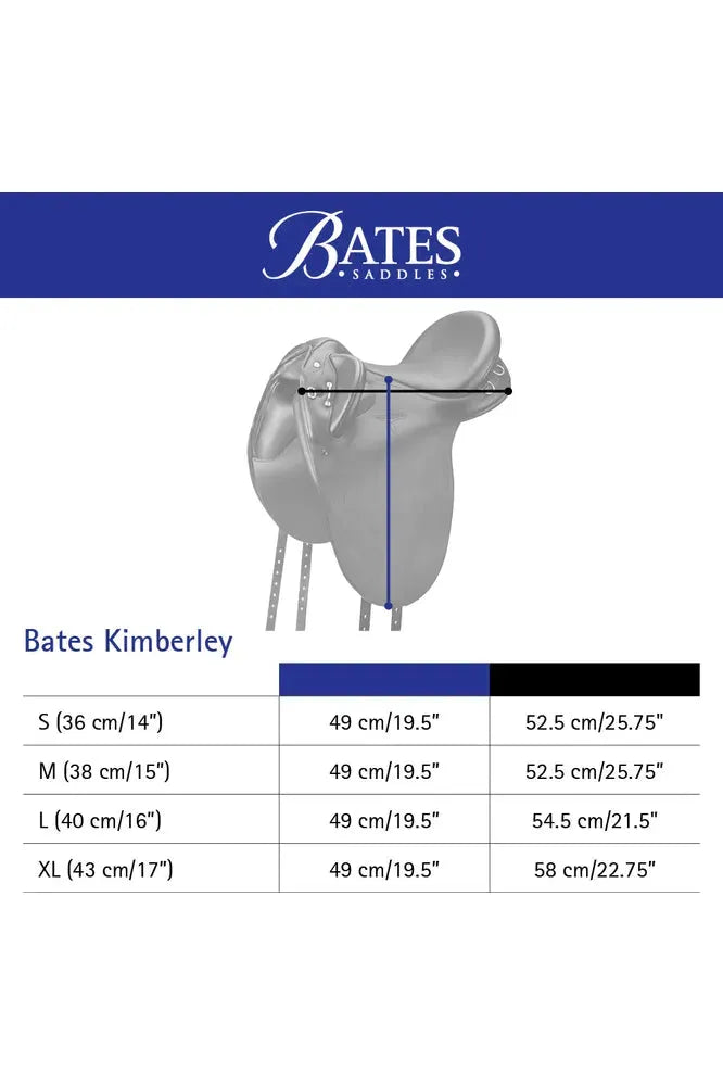 Bates Kimberley Stock Saddle - Canterbury Saddlery
