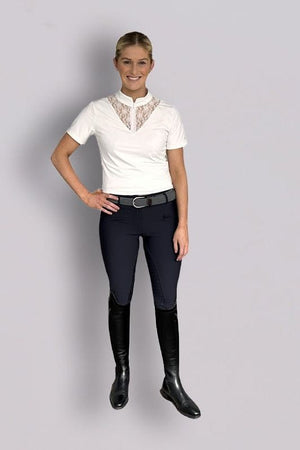 Amélie 'Elegance' Breeches - Deep Navy Breeches & Tights 