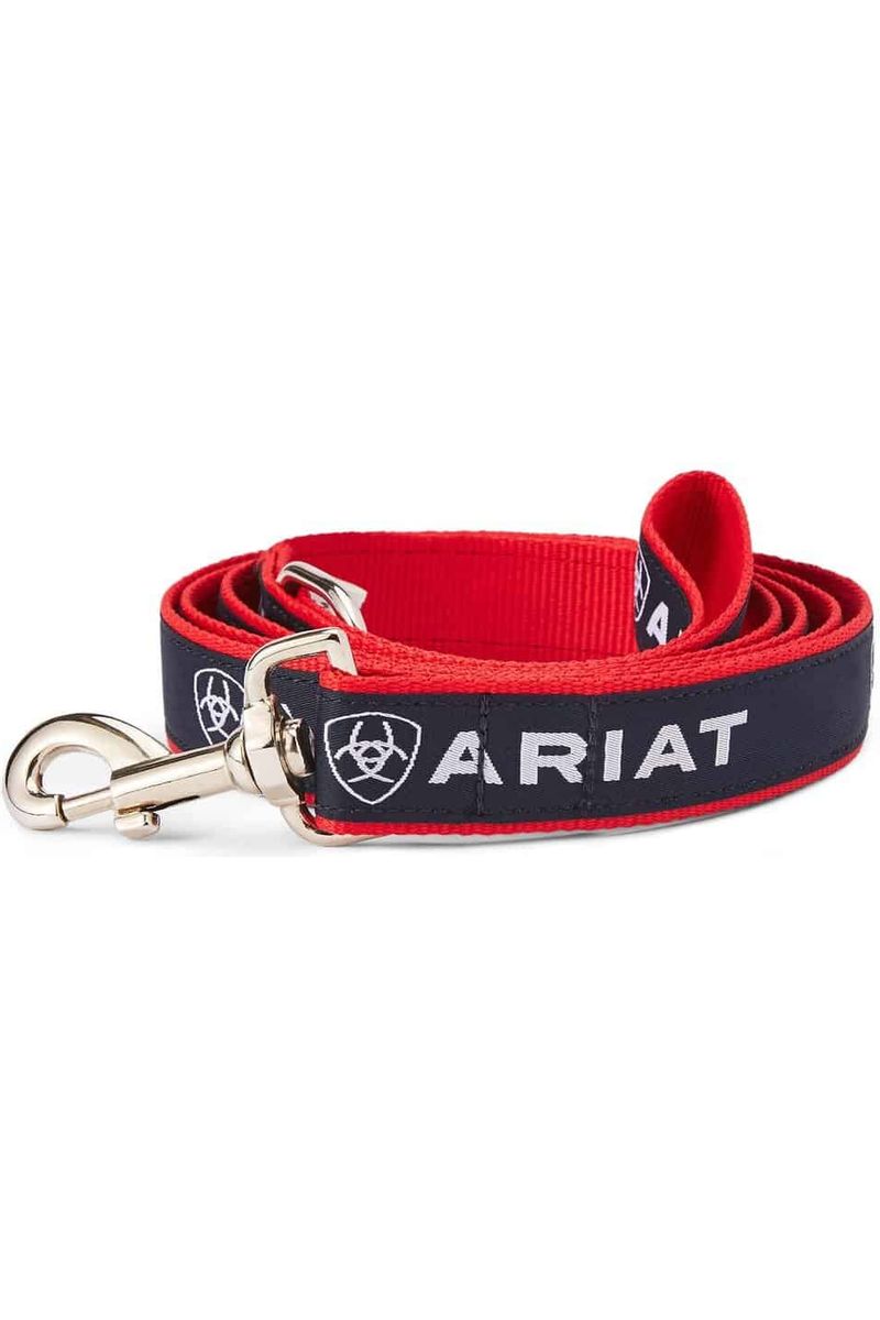 Ariat Dog Leash - Team Navy Dog Collars and Leads 