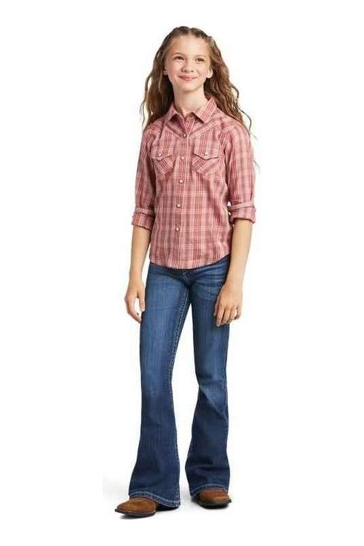 Ariat Girls Antique Rubia Long Sleeve Shirt - Canterbury Saddlery