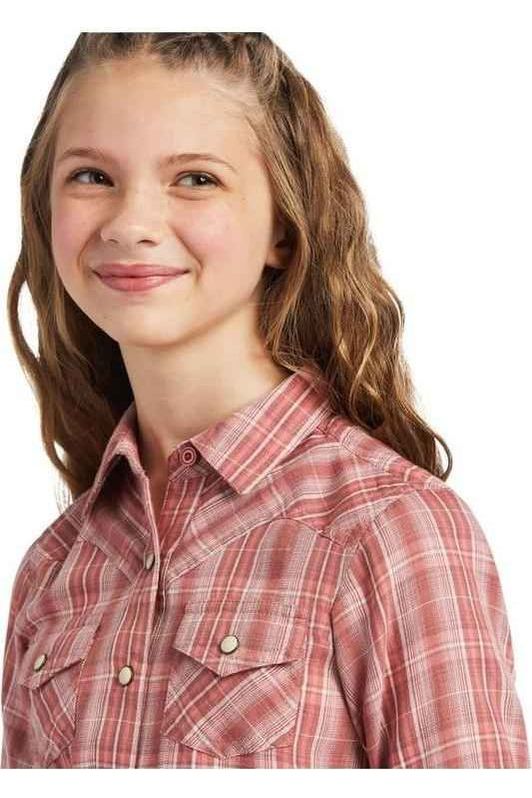Ariat Girls Antique Rubia Long Sleeve Shirt - Canterbury Saddlery