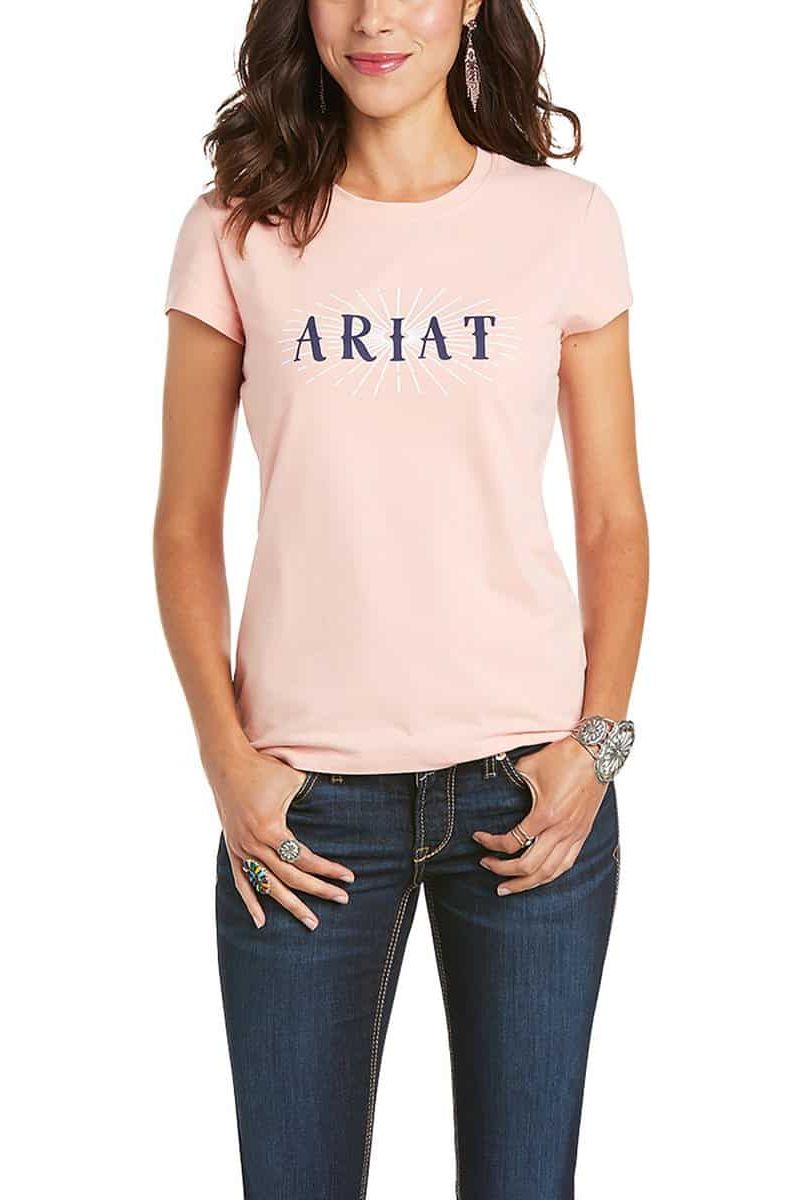 Ariat Women's Real Sundown SS T-Shirt Lifestyle Clothing 