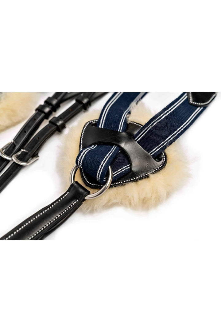 Étoile Five Point Breastplate with Fancy Stitch Detailing - Canterbury Saddlery