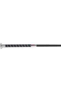 Fleck Premium Diamante Silk Touch Dressage Whip - Canterbury Saddlery