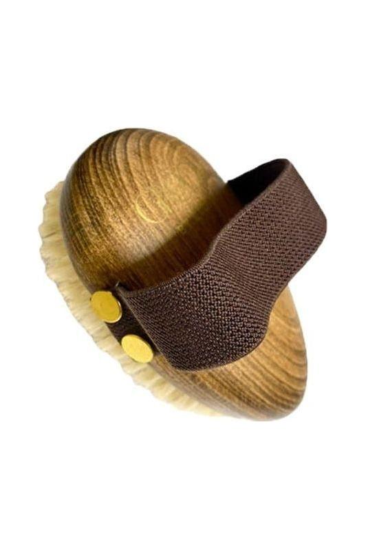 Groom by Étoile - Beechwood Anatomical Brush - Canterbury Saddlery