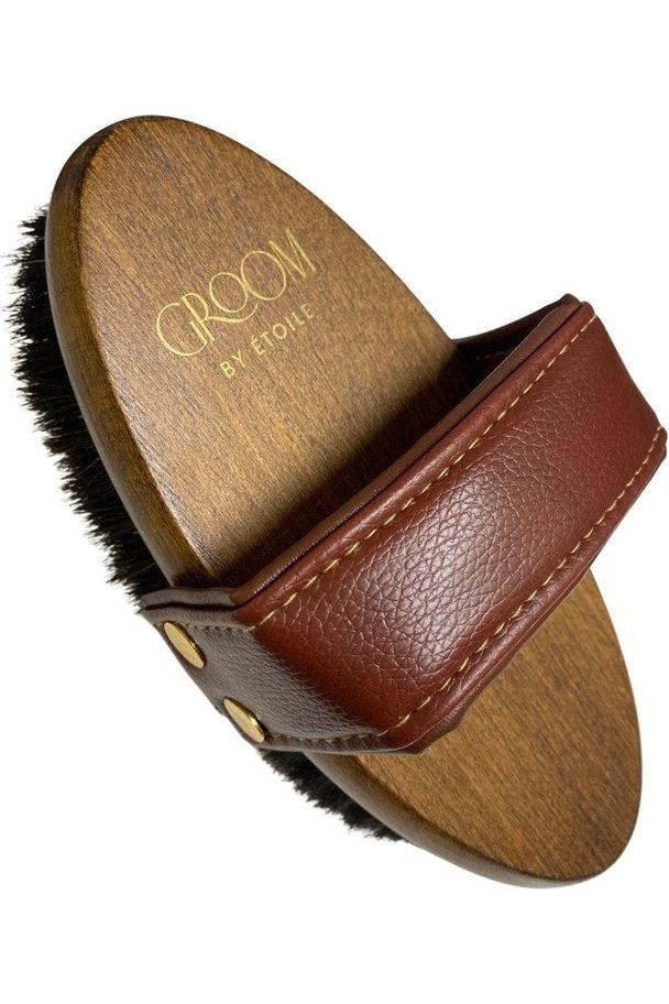 Groom by Étoile - Beechwood Body Brush - Canterbury Saddlery