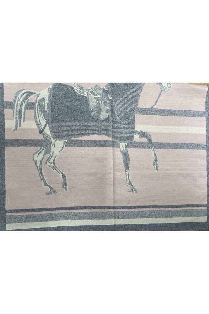 Horse print Shawl/Pashmina - Canterbury Saddlery
