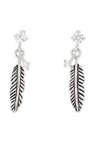 Montana Silversmiths Feather Whisper Ear Rings - Canterbury Saddlery