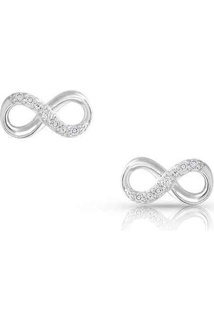 Montana Silversmiths Silver Shine Infinity Earrings - Canterbury Saddlery