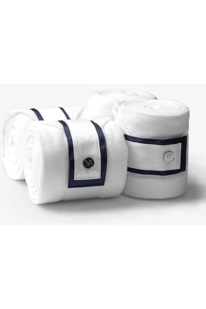 PS of Sweden Signature Polos, White -  Set of 4 Horse Boots and Bandages 