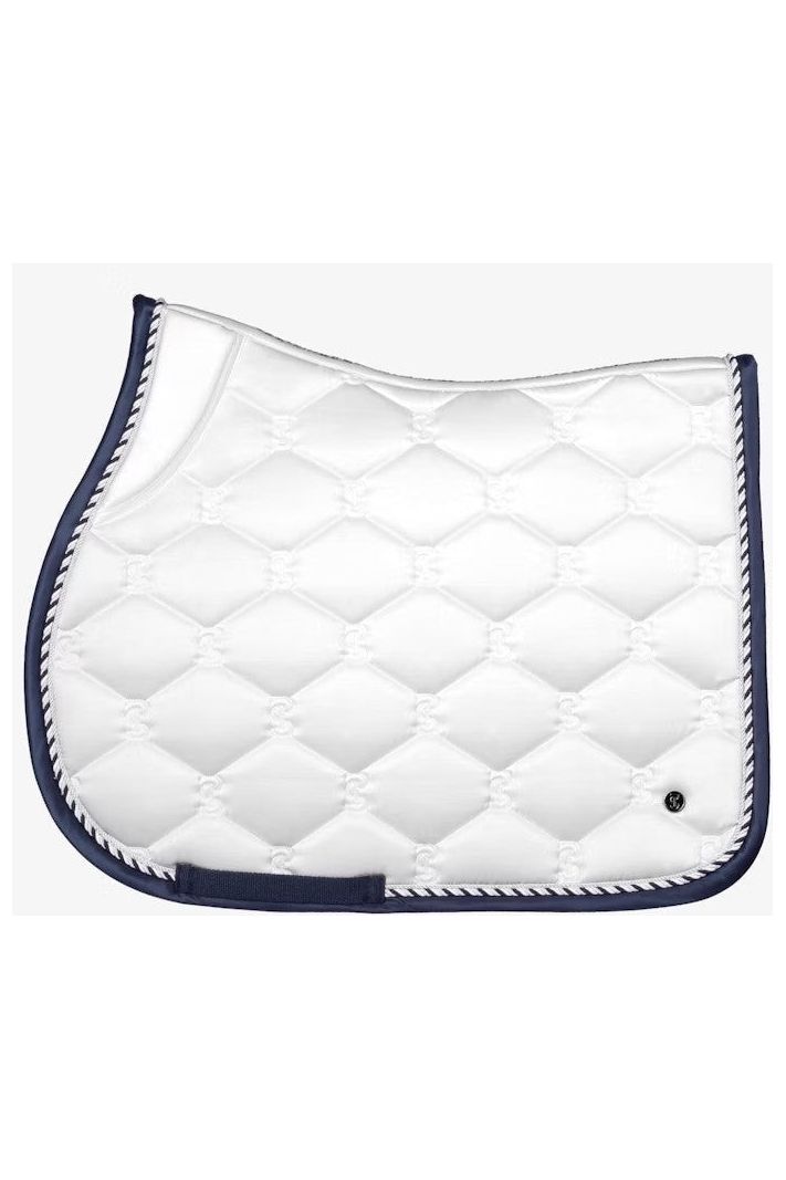 PS of Sweden 'White' Signature Jump Pad Saddle Blankets & Halfpads 
