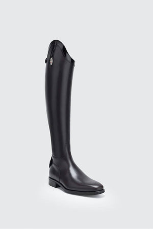 Secchiari 201W Tall Boots, Top Trim & No Laces - Black Footwear 