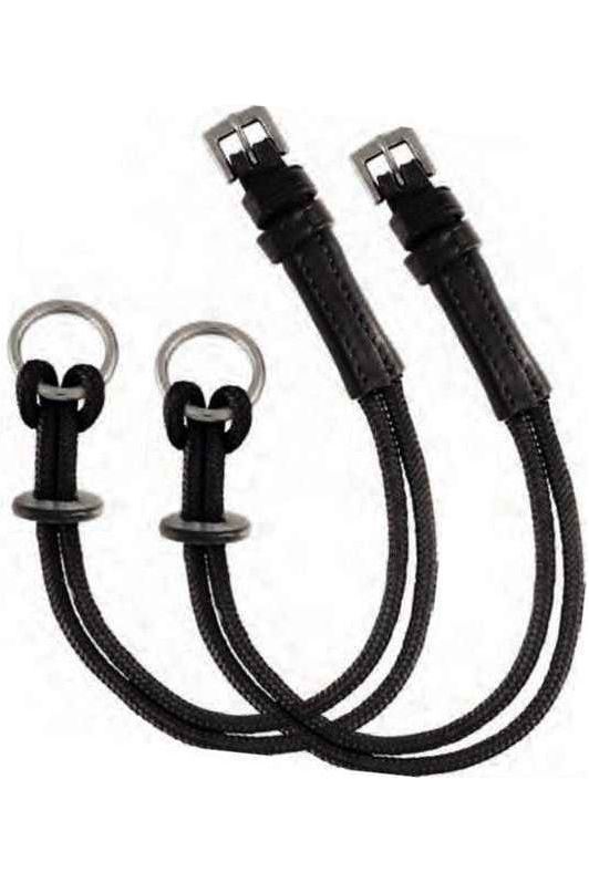 Stubben Gag Cheek Pieces - Ebony - Canterbury Saddlery