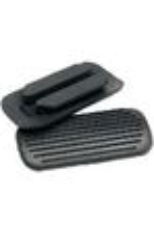 Treads 2 Bar Black 11.5cm Saddle Accessories (Girths/Leathers/Stirrups) 