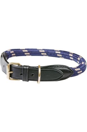 Weatherbeeta Rope Leather Dog Collar Dog Collars and Leads 