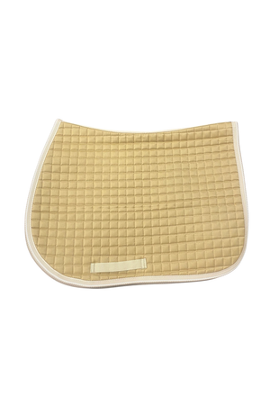 Quilted cotton saddle pad - Full size