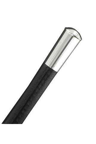 E. Jefferies leather show cane - 24"