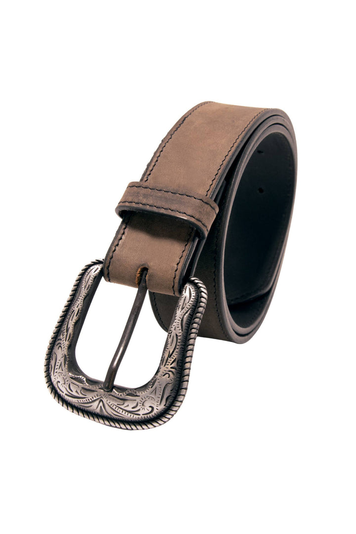 Two Tone Top Grain Leather Belt