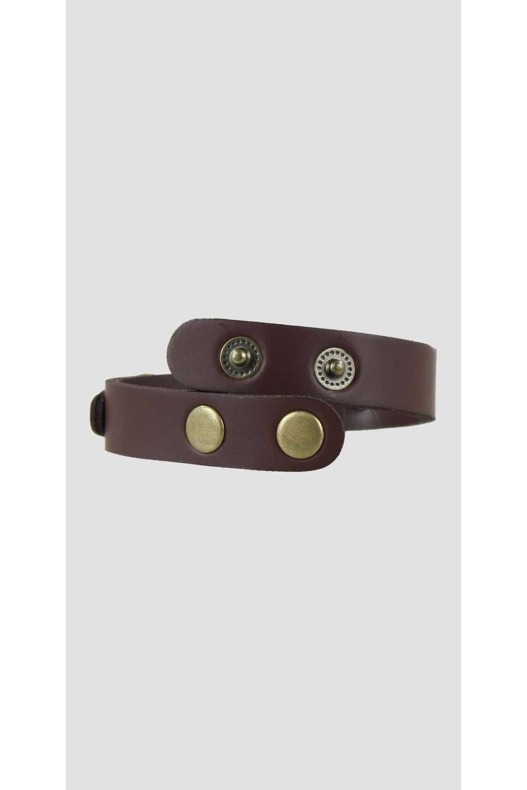 Snaffle Bracelet Dark Brown