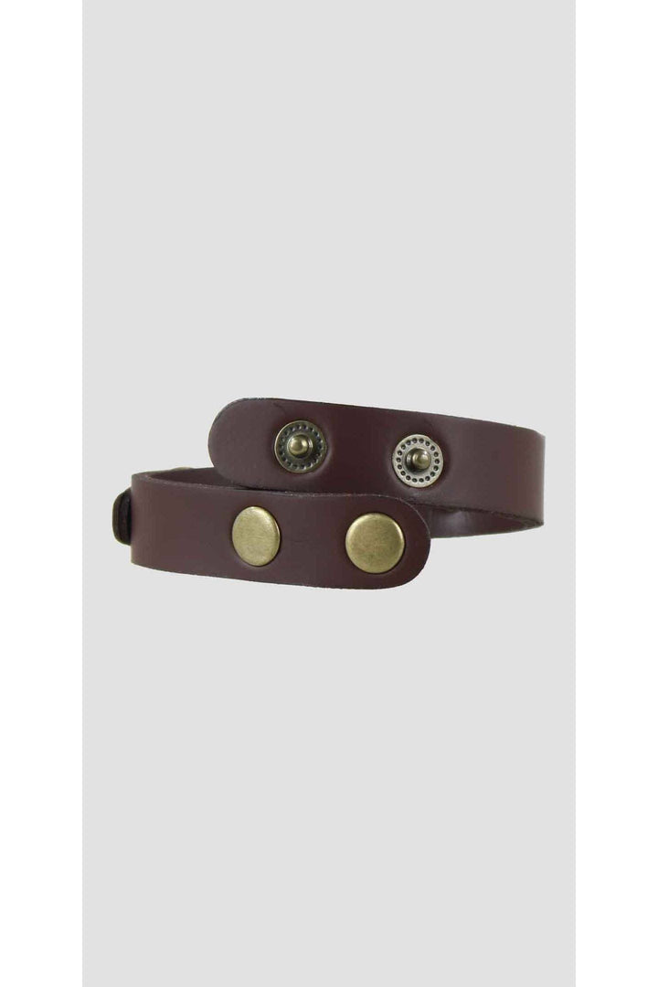 Snaffle Bracelet Dark Brown