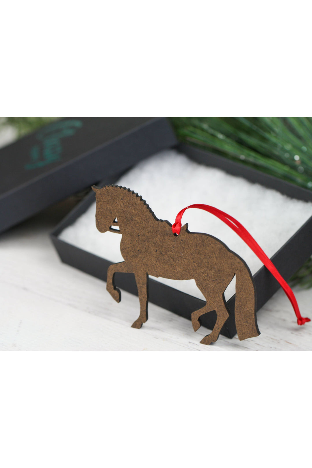 Dressage Horse Ornaments - Chestnut Sport Horse