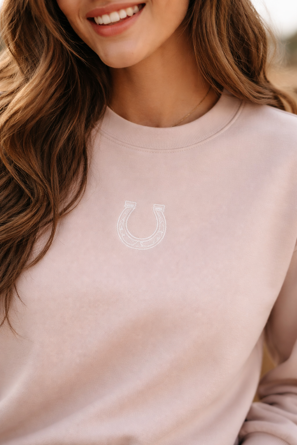 Lucky in Love Horseshoe Sweatshirt