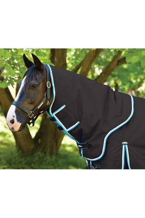 Weatherbeeta ComFiTec Ultra Hardi Detach-a-Neck Medium 220g Charcoal/Blue/White