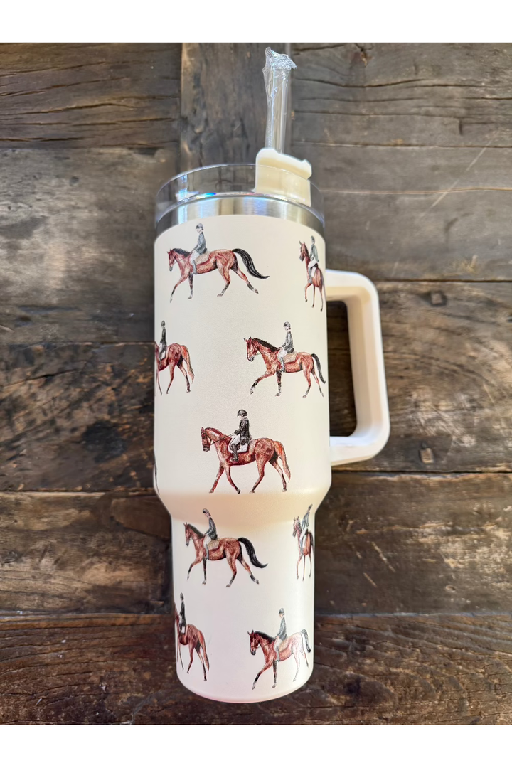English Rider Tumbler (40 oz)
