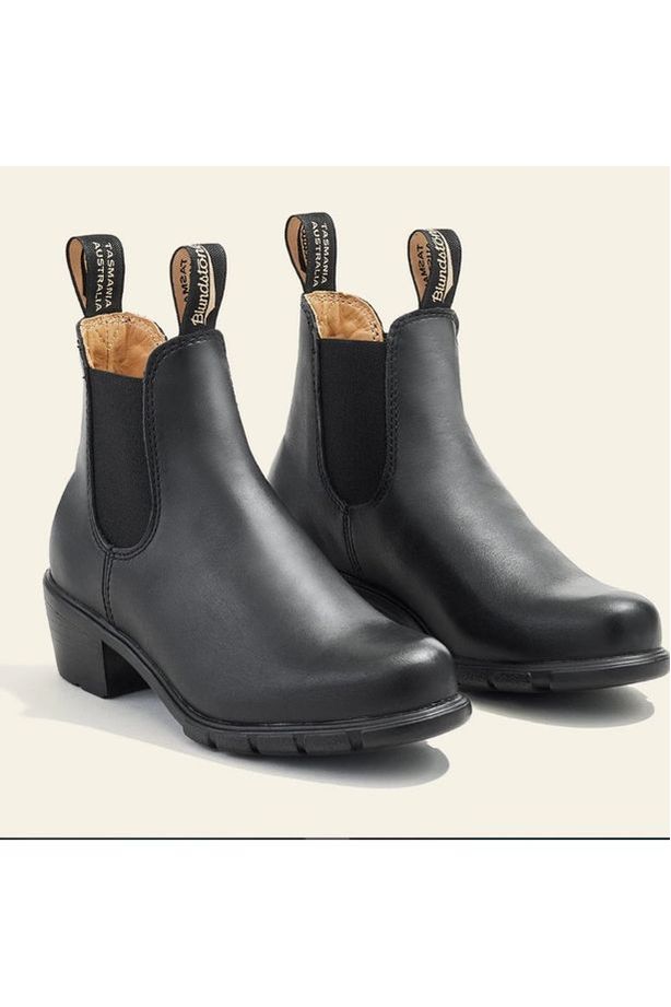 Blundstone Heeled Boots - Black (Model 1671)