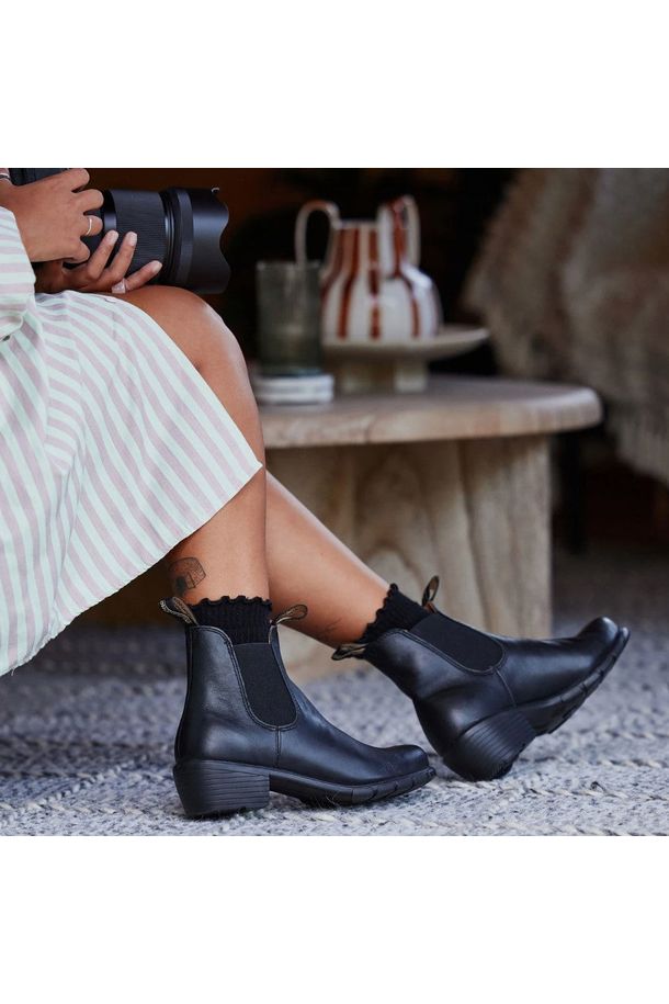 Blundstone Heeled Boots - Black (Model 1671)