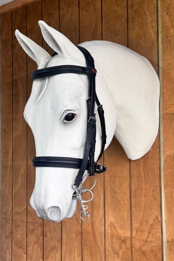 Jeffries Premium IR Weymouth Full Bridle – Black