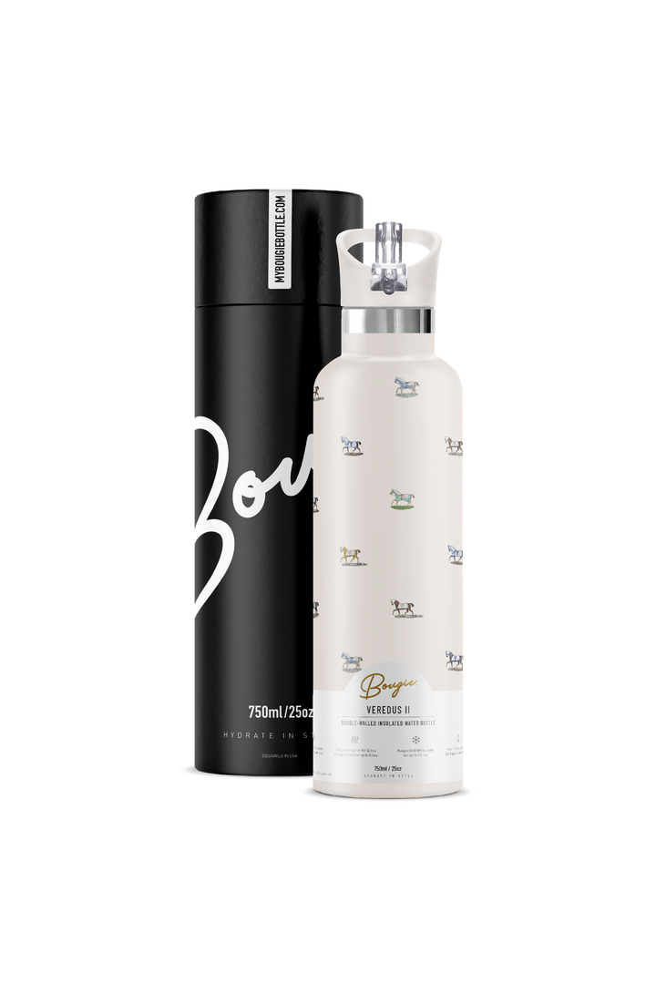 Veredus II – Horse Motif Insulated Water Bottle