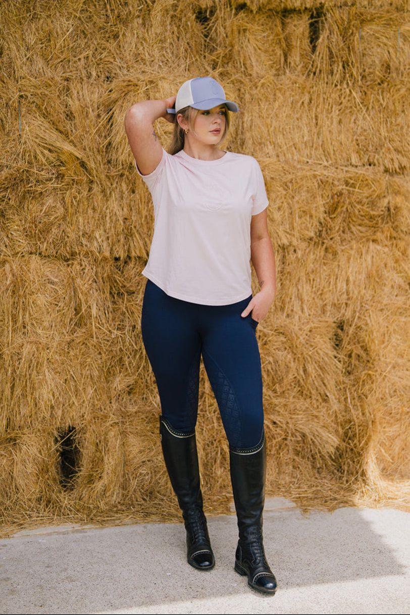 Étoile EQ 'Sculpt' Riding Tights - Navy - Canterbury Saddlery