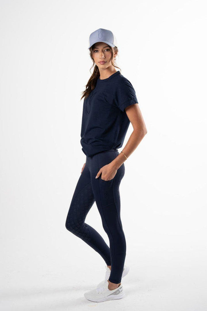 Étoile EQ 'Sculpt' Riding Tights - Navy - Canterbury Saddlery