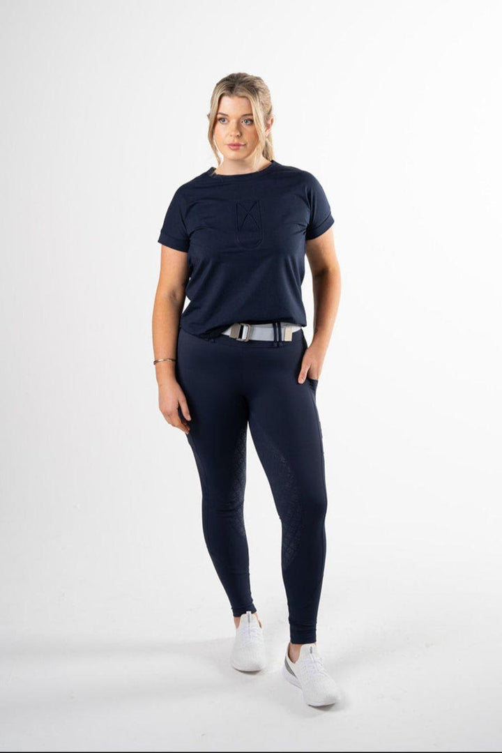 Étoile EQ 'Sculpt' Riding Tights - Navy - Canterbury Saddlery