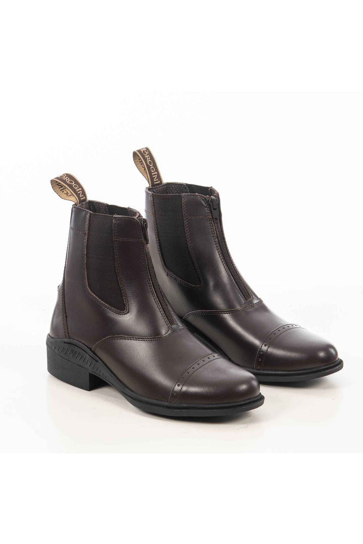 401 Tivoli Zipped Boots: Brown / EU 39 - UK 6